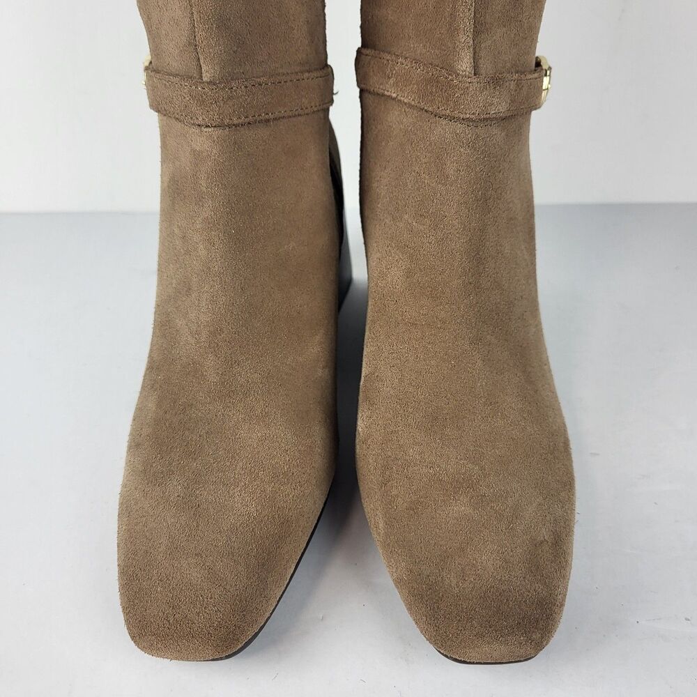 Blondo Twyla Women's Knee High Boots Waterproof Suede Taupe Size 7M - Picture 12 of 16